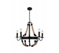 Подвесная люстра Marsiglia A8956LM-5BK Arte Lamp
