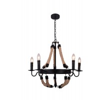 Подвесная люстра Marsiglia A8956LM-5BK Arte Lamp