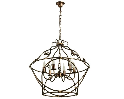 Подвесная люстра Bellator A8960SP-6GA Arte Lamp