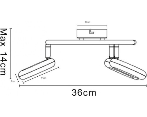 Спот Ciambella A8972PL-3CC Arte Lamp