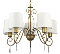 Подвесная люстра Carolina A9239LM-5BR Arte Lamp
