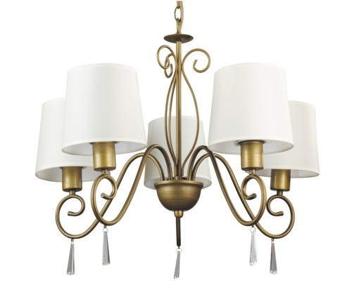 Подвесная люстра Carolina A9239LM-5BR Arte Lamp