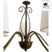 Подвесная люстра Carolina A9239LM-5BR Arte Lamp