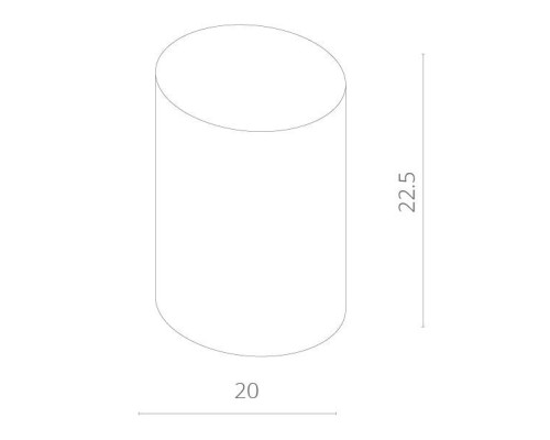 Точечный светильник Tubo A9262PL-1WH Arte Lamp