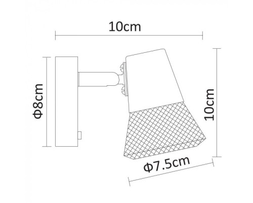 Спот Grid A9268AP-1WH Arte Lamp