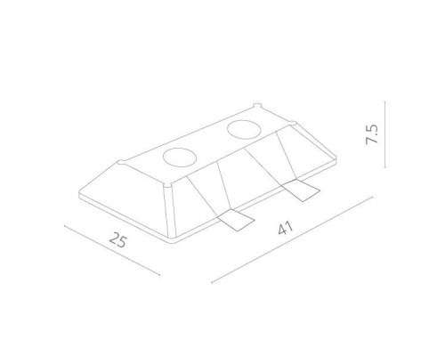 Точечный светильник Invisible A9270PL-2WH Arte Lamp