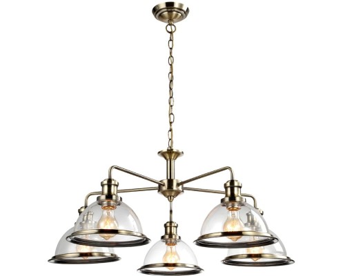 Подвесная люстра Oglio A9273LM-5AB Arte Lamp