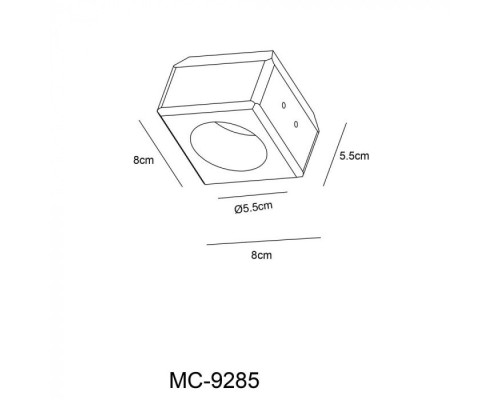 Точечный светильник Invisible A9285PL-1WH Arte Lamp