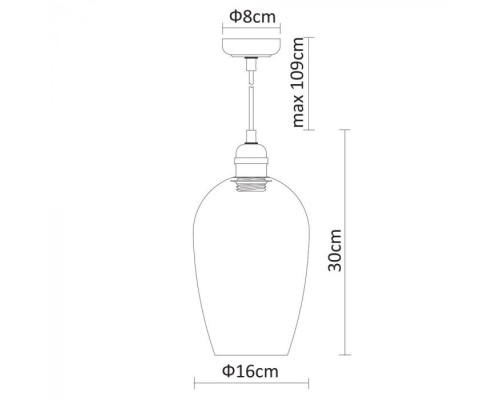 Подвесной светильник Trento A9291SP-1CC Arte Lamp