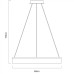 Подвесной светильник Rotondo A9306SP-1WH Arte Lamp