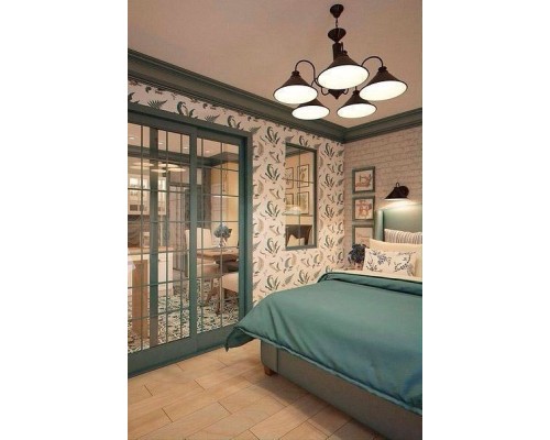 Подвесная люстра Bevel A9330LM-5BR Arte Lamp