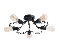 Потолочная люстра Riverrun A9344PL-5BK Arte Lamp