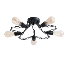 Потолочная люстра Riverrun A9344PL-5BK Arte Lamp