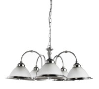 Подвесная люстра American Diner A9366LM-5SS Arte Lamp