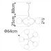 Подвесная люстра Palla A9432SP-5CC Arte Lamp