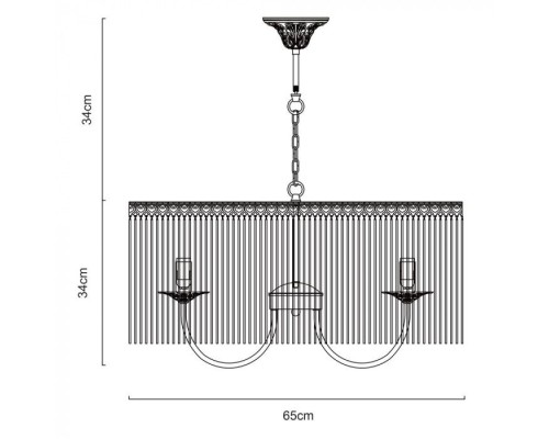 Подвесная люстра Susanna A9446SP-6WG Arte Lamp