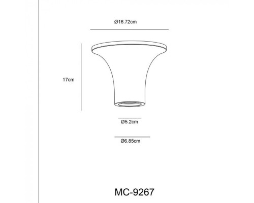 Точечный светильник Tubo A9461PL-1WH Arte Lamp