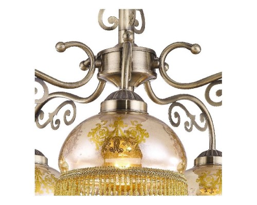 Потолочная люстра Perlina A9560PL-5AB Arte Lamp