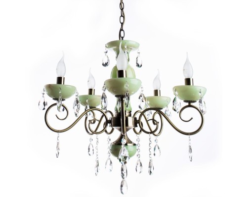 Подвесная люстра Onyx Green A9592LM-5AB Arte Lamp