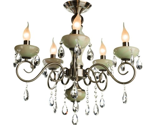 Потолочная люстра Onyx Green A9592PL-5AB Arte Lamp