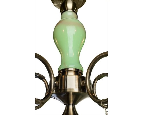 Потолочная люстра Onyx Green A9592PL-5AB Arte Lamp