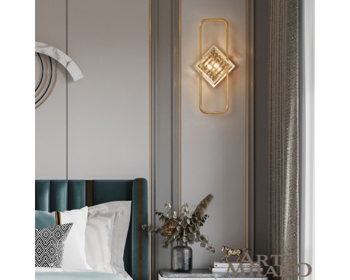 Настенный светильник  1852B.D280.H630.E14.2 G Arte Milano