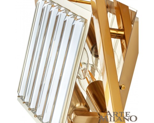 Настенный светильник  1852B.D280.H630.E14.2 G Arte Milano