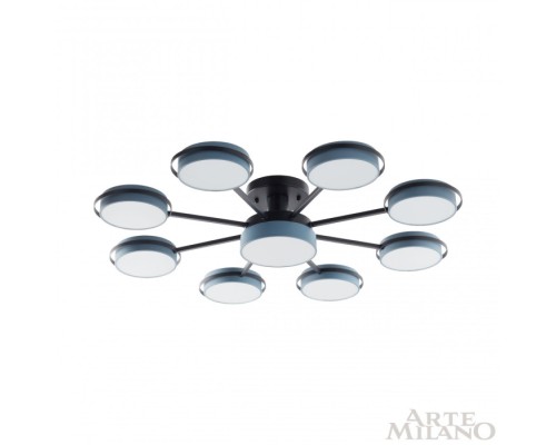 Потолочная люстра Ferrara 250406/8+1 Gr Arte Milano