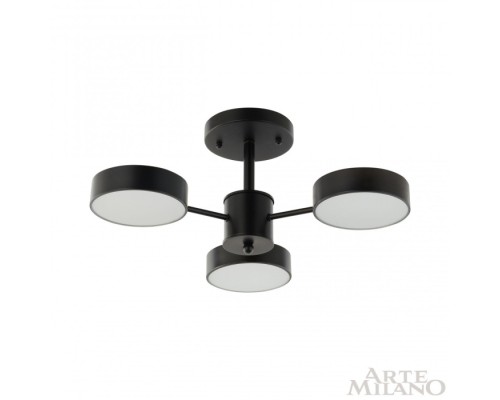Потолочная люстра Ferrara 250906/3B Bk Arte Milano