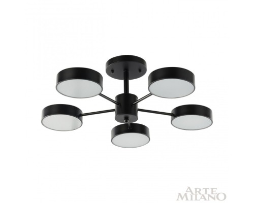 Потолочная люстра Ferrara 250906/5B Bk Arte Milano