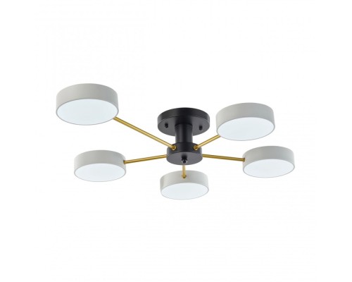 Потолочная люстра Ferrara 252006/5 Bk/Wh Arte Milano