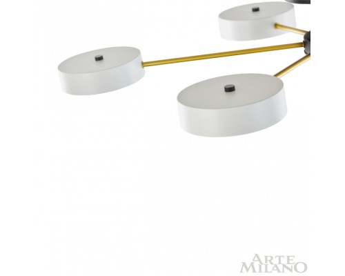 Потолочная люстра Ferrara 252006/5 Bk/Wh Arte Milano