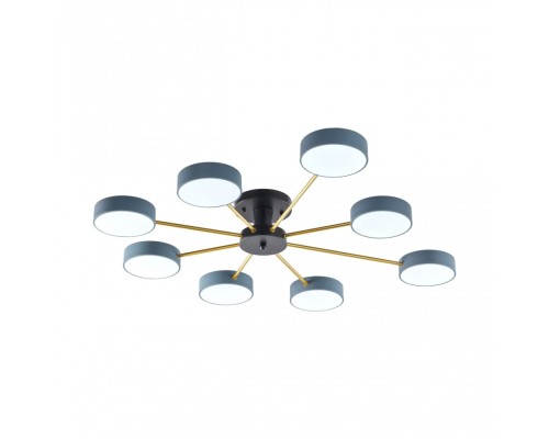 Потолочная люстра Ferrara 252006/8 Bk/Gr Arte Milano