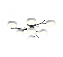 Потолочная люстра Ferrara 256606/6+1 Bk/Wh Arte Milano