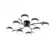 Потолочная люстра Ferrara 256606/8+1 Bk/Gr Arte Milano