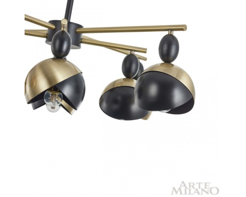 Потолочная люстра  271307/8 BK/GD Arte Milano