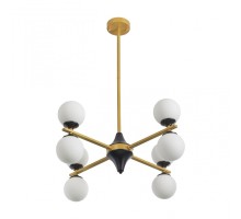 Потолочная люстра  271580/8 BK/GD Arte Milano