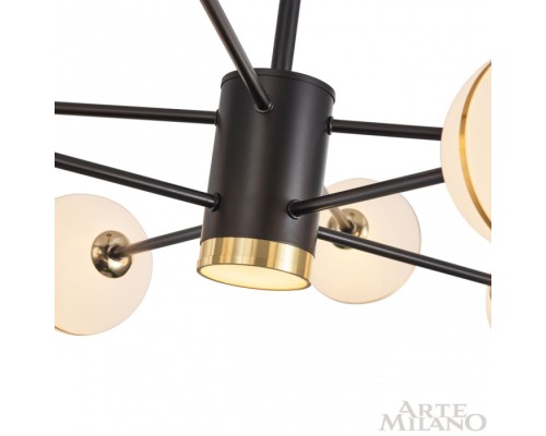 Потолочная люстра  272069/8 BK Arte Milano
