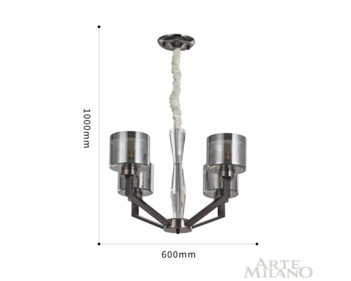 Подвесная люстра  272307/4 BN Arte Milano
