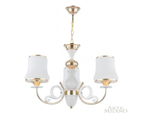 Подвесная люстра Florentia-1097 301097/3 Wh/Gd Arte Milano