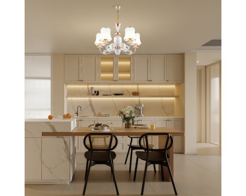 Подвесная люстра Florentia-1097 301097/5 Wh/Gd Arte Milano