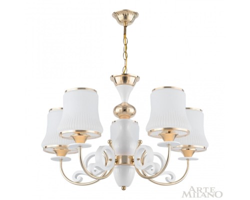 Подвесная люстра Florentia-1097 301097/5 Wh/Gd Arte Milano