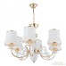 Подвесная люстра Florentia-1097 301097/6 Wh/Gd Arte Milano