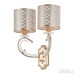 Бра Florentia-1237 301237/2W Wh/Gd Arte Milano