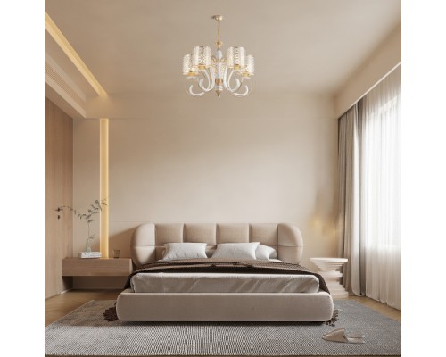 Подвесная люстра Florentia-1237 301237/5 Wh/Gd Arte Milano