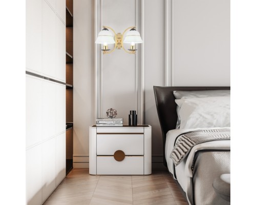 Бра Florentia-1240 301240/2W Bk/Gd Arte Milano