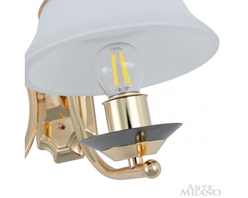 Бра Florentia-1240 301240/2W Bk/Gd Arte Milano