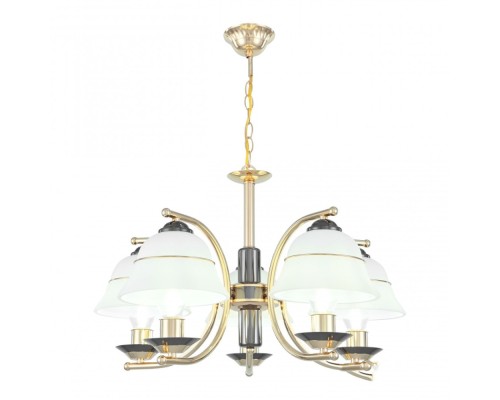 Подвесная люстра Florentia-1240 301240/5 Bk/Gd Arte Milano