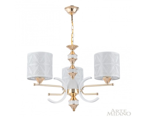 Подвесная люстра Florentia-2097 302097/3 Wh/Gd Arte Milano