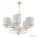 Подвесная люстра Florentia-2097 302097/5 Wh/Gd Arte Milano